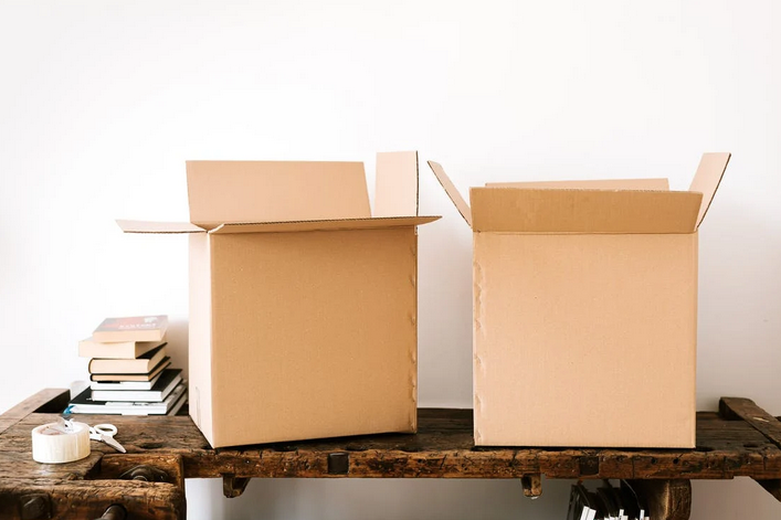 two boxes